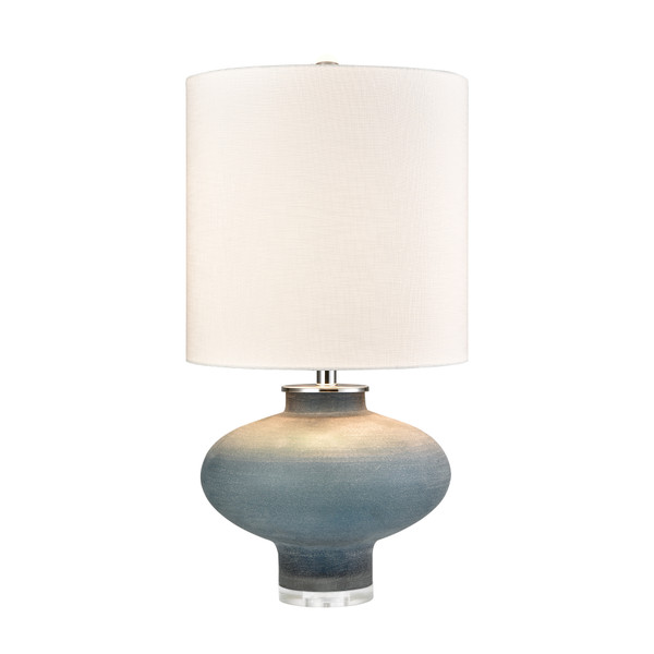 Elk Skye 28'' High 1-Light Table Lamp - Frosted Blue - Includes Led Bulb H0019-11080-LED