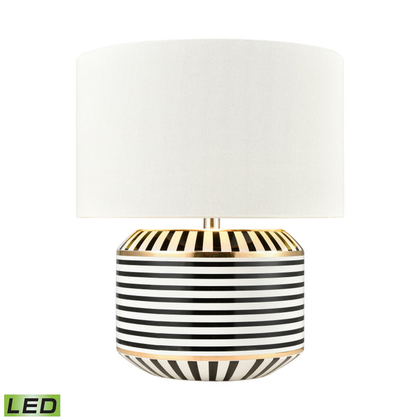 Elk Lula Park 20'' High 1-Light Table Lamp - Black - Includes Led Bulb H0019-7994-LED