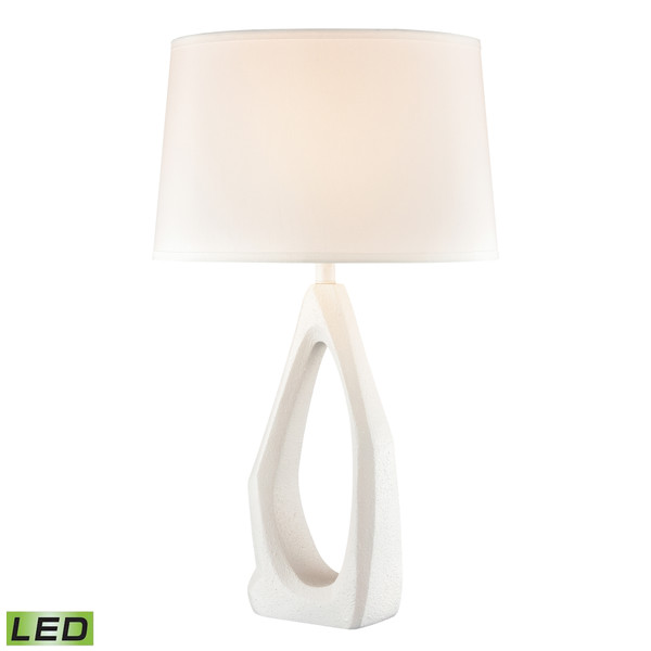 Elk Galeria 31'' High 1-Light Table Lamp - Matte White - Includes Led Bulb H0019-8001-LED