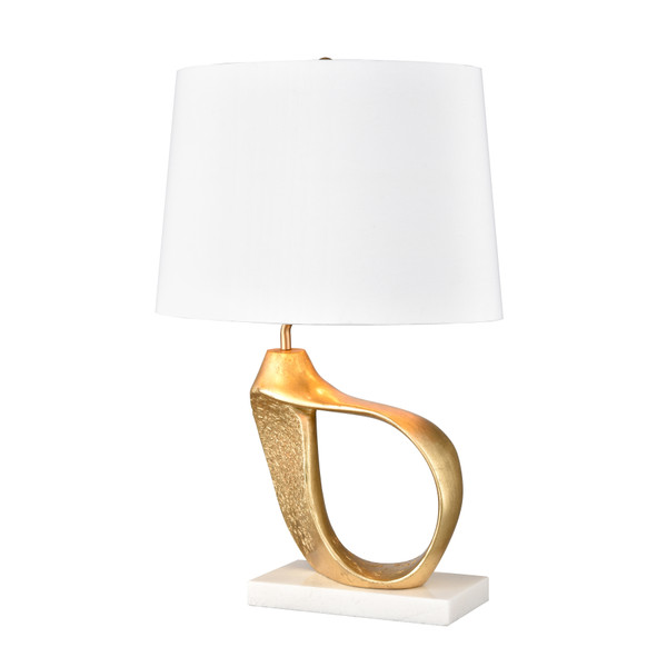 Elk Aperture 23'' High 1-Light Table Lamp - Gold Leaf H0019-8003