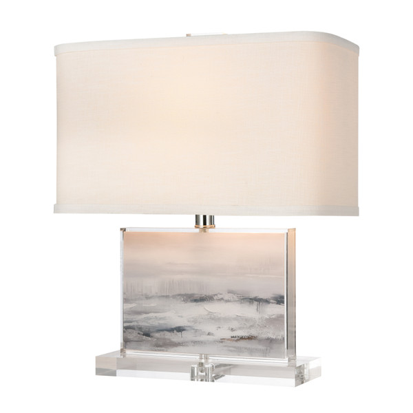 Elk Barnes 18'' High 1-Light Table Lamp - Gray H0019-8067