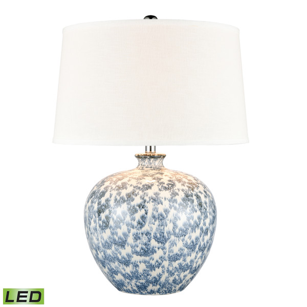 Elk Zoe 28'' High 1-Light Table Lamp - Blue - Includes Led Bulb H0019-8069-LED