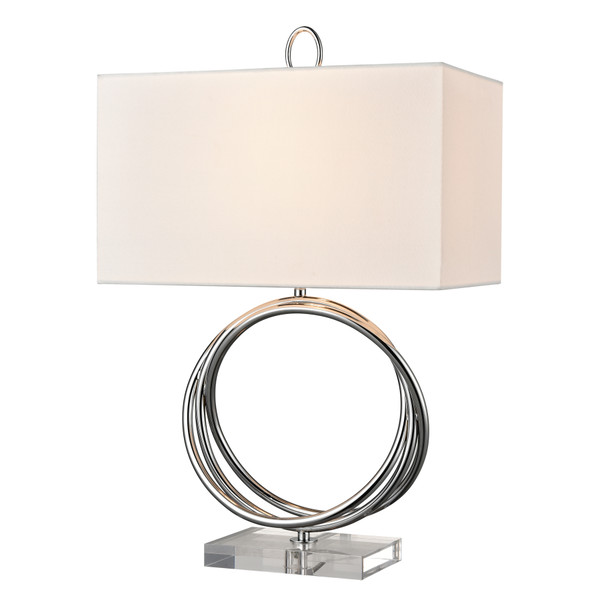 Elk Eero 24'' High 1-Light Table Lamp - Chrome H0019-8557