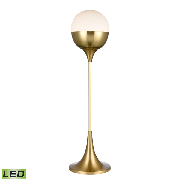Elk Robin Avenue 30'' High 1-Light Table Lamp - Satin Gold - Includes Led Bulb H0019-9509-LED
