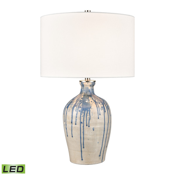Elk Winship 26'' High 1-Light Table Lamp - White - Includes Led Bulb H0019-9561-LED