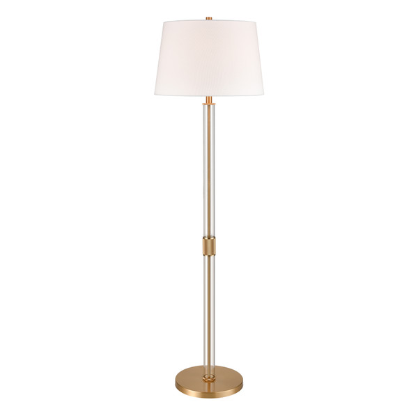 Elk Roseden Court 62'' High 1-Light Floor Lamp - Aged Brass H0019-9569