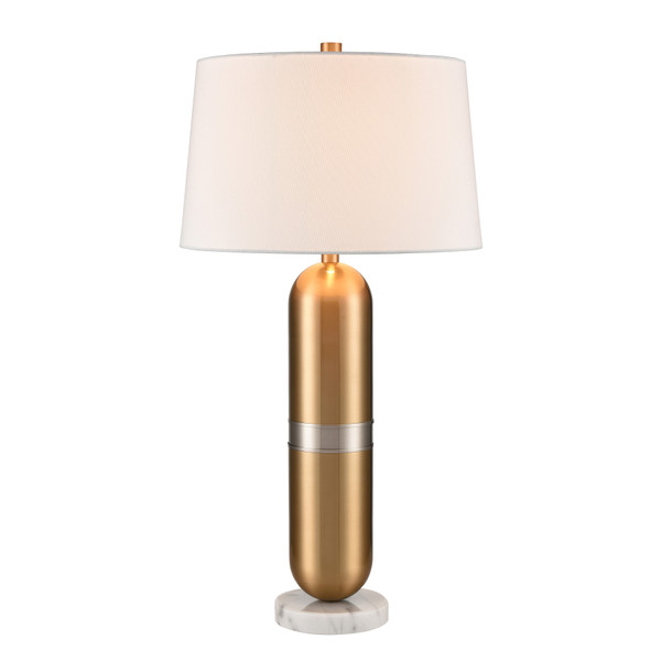 Elk Pill 34'' High 1-Light Table Lamp - Aged Brass H0019-9575