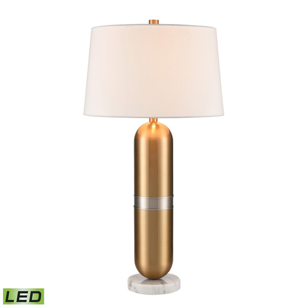 Elk Pill 34'' High 1-Light Table Lamp - Aged Brass - Includes Led Bulb H0019-9575-LED