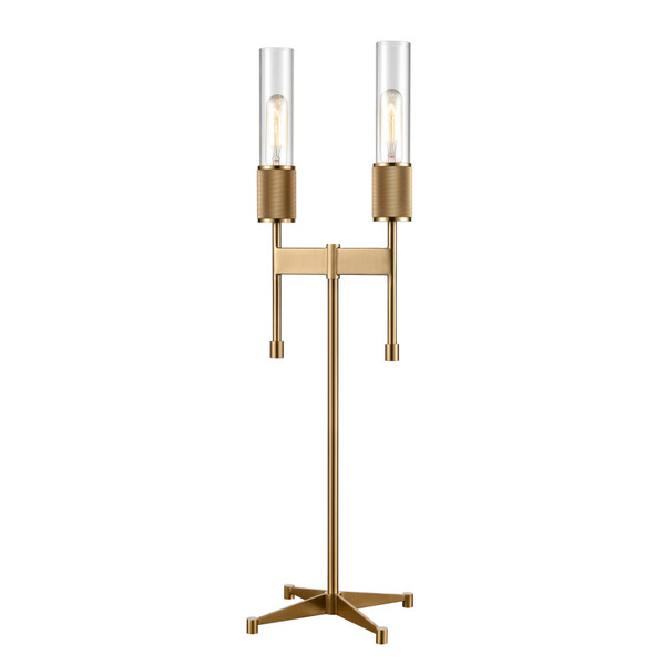 Elk Beaconsfield 32'' High 2-Light Desk Lamp - Aged Brass H0019-9578