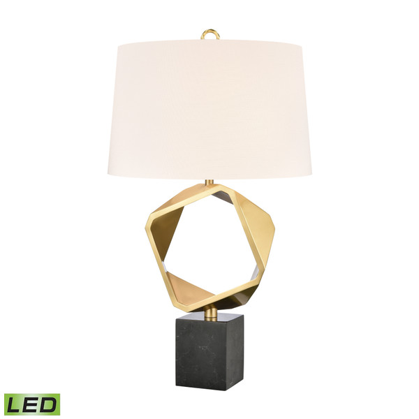 Elk Optical 32'' High 1-Light Table Lamp - Brass - Includes Led Bulb H0019-9595-LED