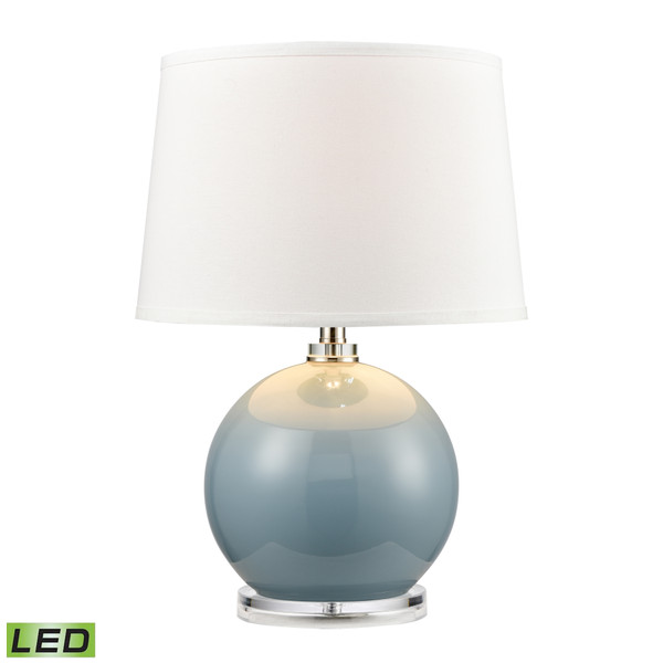 Elk Culland 22'' High 1-Light Table Lamp - Blue - Includes Led Bulb H019-7222-LED