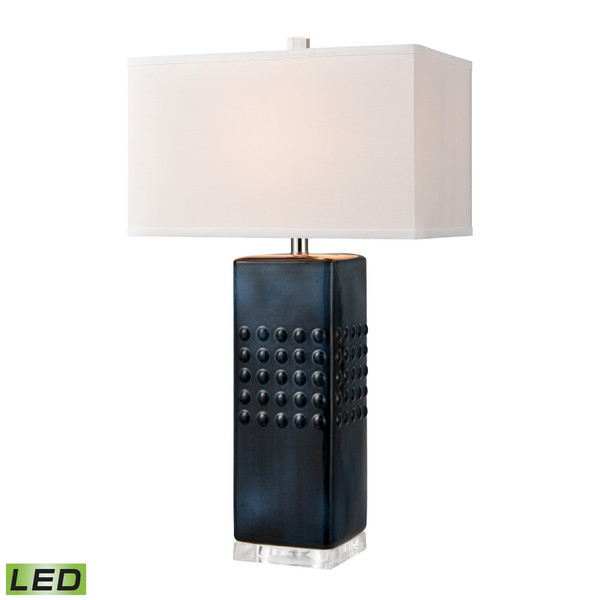 Elk Easdale 30'' High 1-Light Table Lamp - Navy - Includes Led Bulb H019-7223-LED