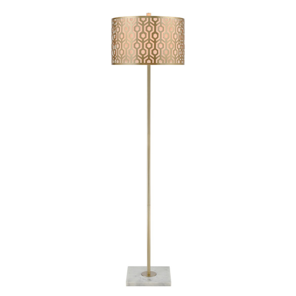 Elk Meliton 61'' High 1-Light Floor Lamp - Champagne Gold H019-7236