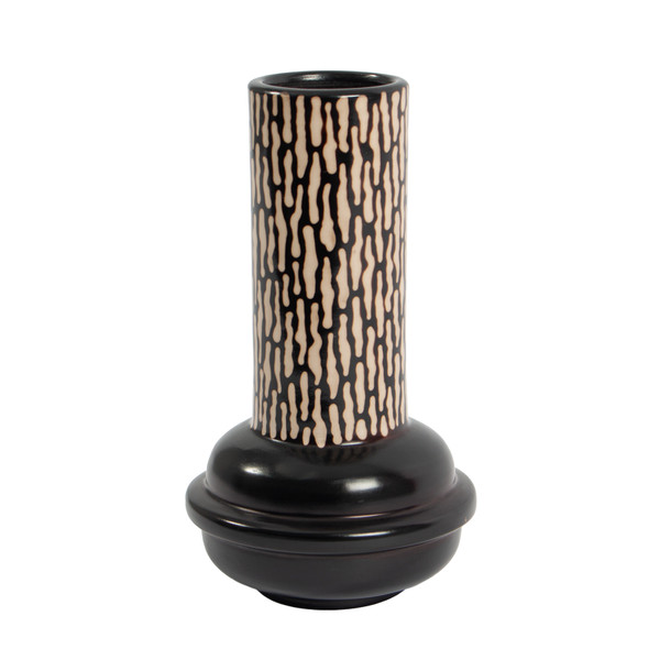 Elk Ofelia Vase - Medium Black H0517-10723