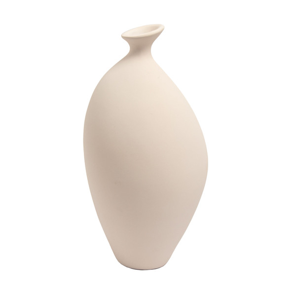 Elk Cy Vase - Large White H0517-10729