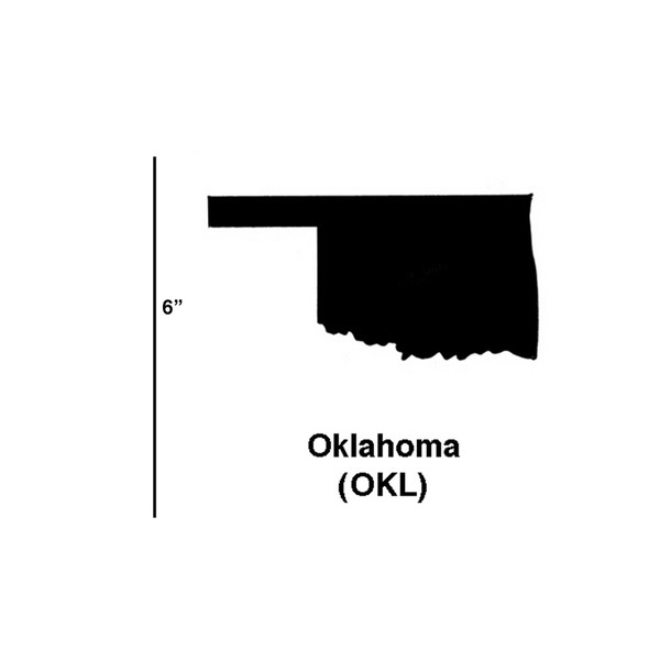 Elk Oklahoma Cookie Cutters (Set Of 6) OKL/S6
