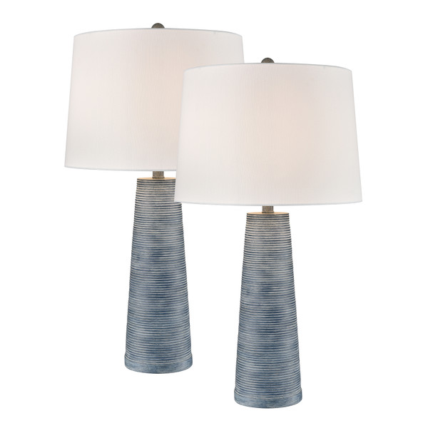 Elk Kent 31'' High 1-Light Table Lamp - Set Of 2 Dark Blue S0019-10290/S2
