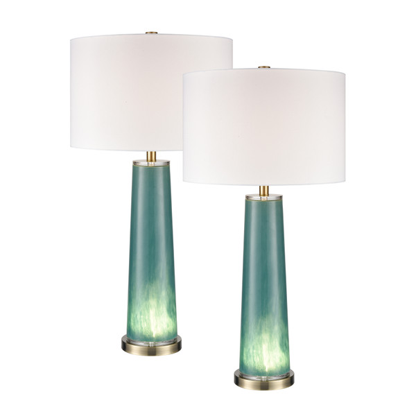 Elk Lyric 34'' High 2-Light Table Lamp - Set Of 2 Tall Green S0019-10301/S2