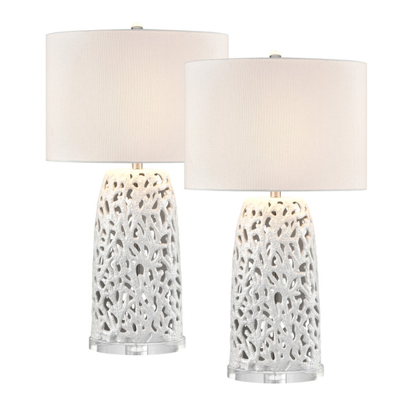 Elk Bowen 31.5'' High 1-Light Table Lamp - Set Of 2 White S0019-10308/S2