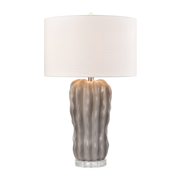 Elk Genesee 27.5'' High 1-Light Table Lamp - Gray Glazed S0019-11139