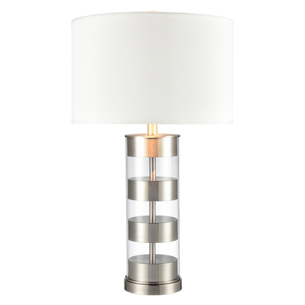 Elk Margin 28'' High 1-Light Table Lamp - Satin Nickel S0019-8054