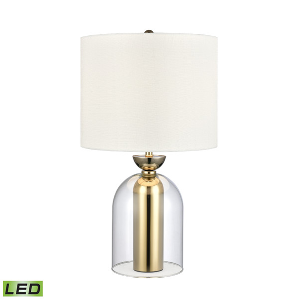 Elk Park Plaza 21'' High 1-Light Table Lamp - Clear - Includes Led Bulb S0019-9506-LED