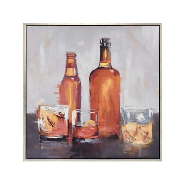 Elk Bottle Framed Wall Art S0026-10161