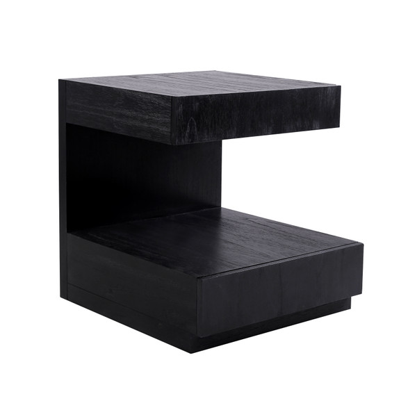 Elk Checkmate Accent Table - Checkmate Black S0075-9866