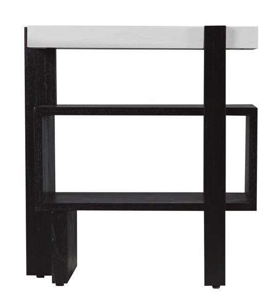 Elk Riviera Accent Table - Checkmate Black S0075-9875