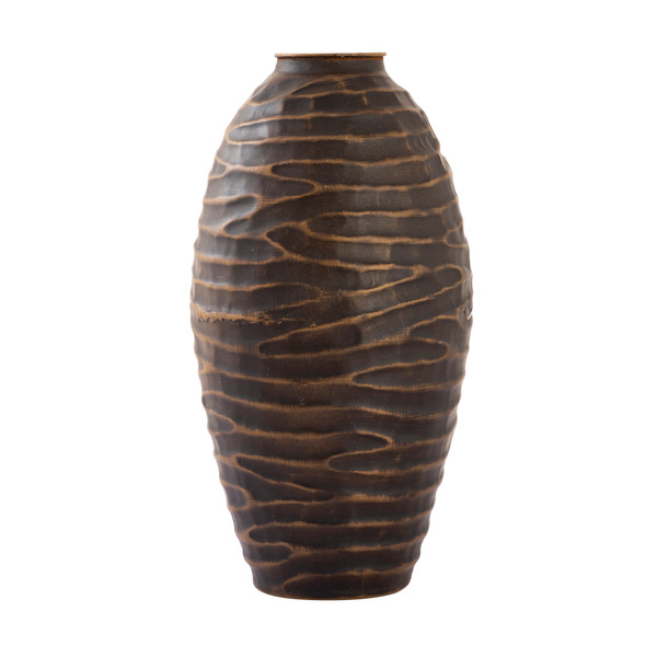 Elk Council Vase - Medium Bronze S0897-9816