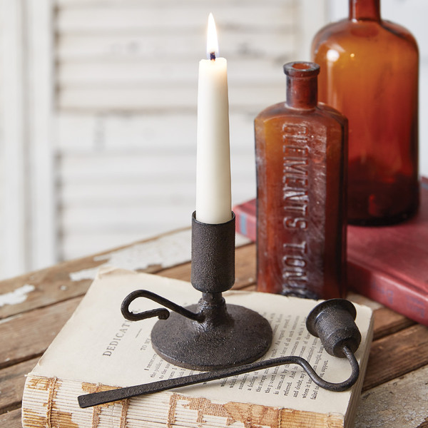 Chamber Candlestick Holder And Snuffer 371006 By CTW Home