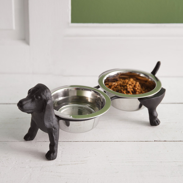 Cast Iron Dog Feeder 371046 By CTW Home