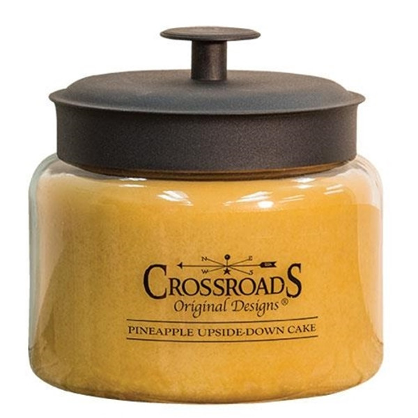 Pineapple Upside Down Cake Jar Candle, 48Oz GPUC48 By CWI Gifts