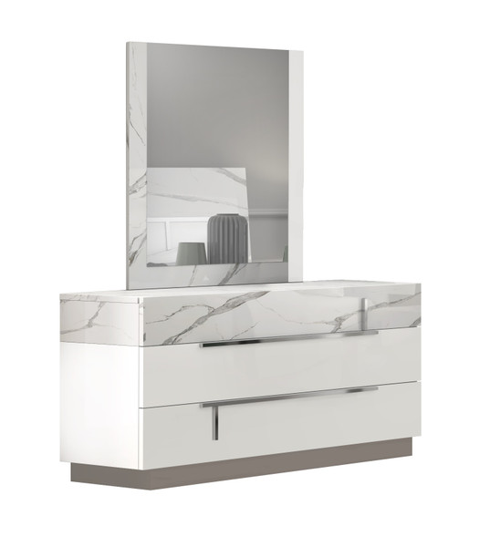 Sunset Premium Dresser In Bianco Luc+Stat 17646-D By J&M