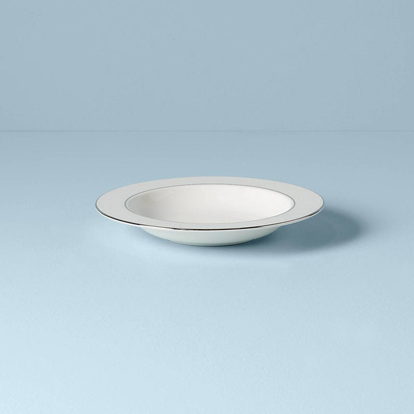 Opal Innocence Stripe Dinnerware Pasta/Rim Soup Bowl 806497 By Lenox