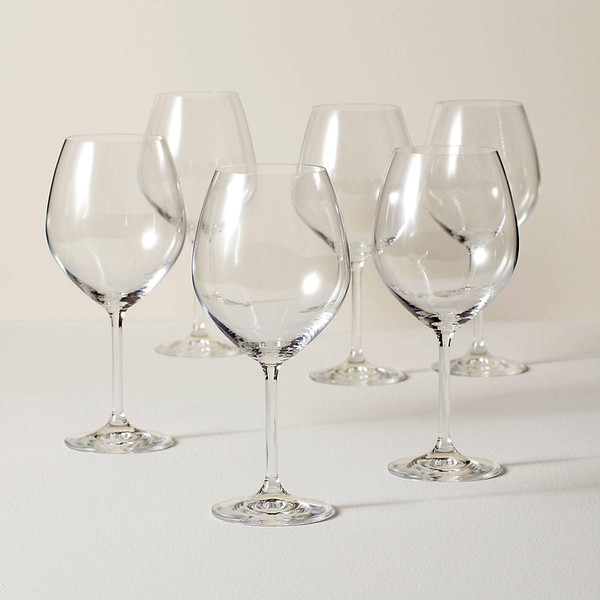 Tuscany Classics Red Wine Glasses (Set Of 6) B4/G6 831664 By Lenox