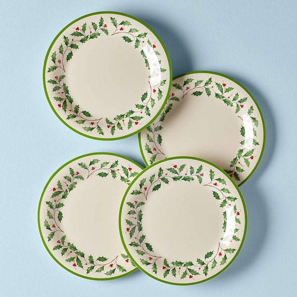 Holiday Melamine Dinnerware Dinner Plates (Set Of 4) 863669 By Lenox
