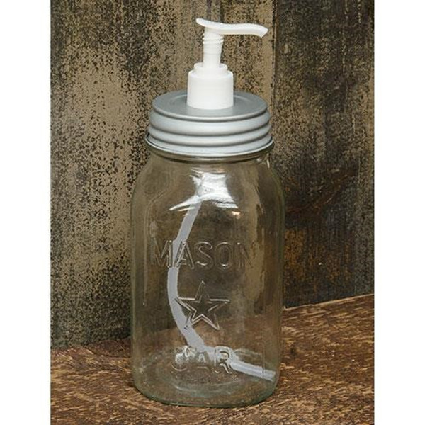 Soap Dispenser Pump Gray M4430SET By CWI Gifts