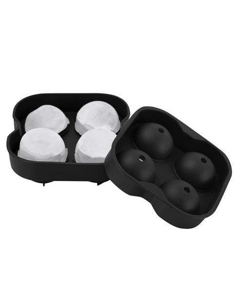 Round Black Silicone Xl Ice Mold 9467IMTW By Lenox