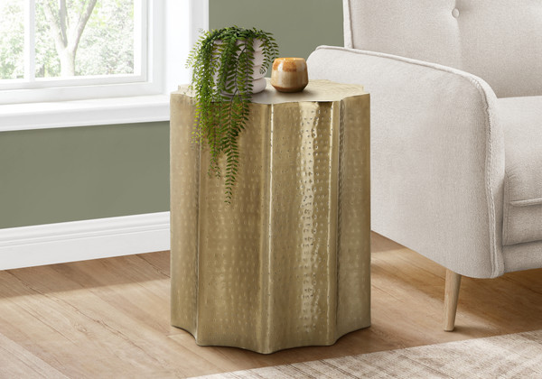 Gold Metal Accent Table I 3900 By Monarch