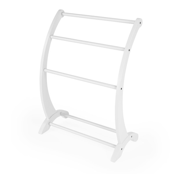 Butler Company Nathaniel Blanket Stand, White 3804304
