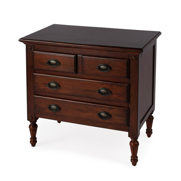 Butler Company Easterbrook 4 Drawer Chest, Dark Brown 9306024