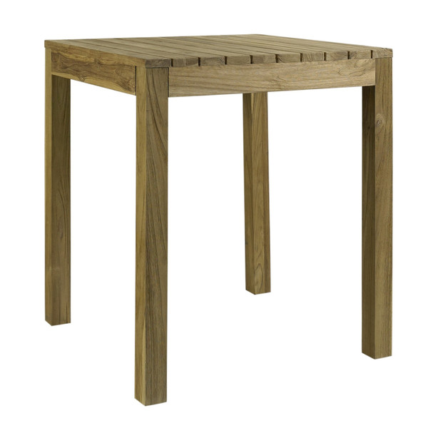 OL-RST10 Outdoor Rustic Teak Counter Table
