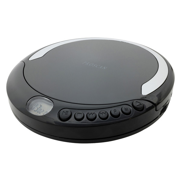 Petra Personal Cd Player With Earbuds, Black, Pcd300 CURPCD300