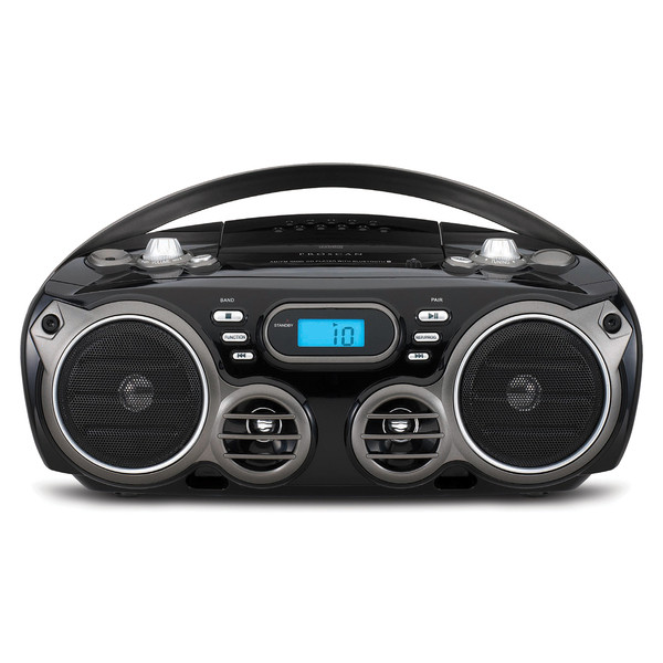 Petra Bluetooth(R) Cd/Radio Boom Box, Black, Prcd682Bt CURPRCD682BT