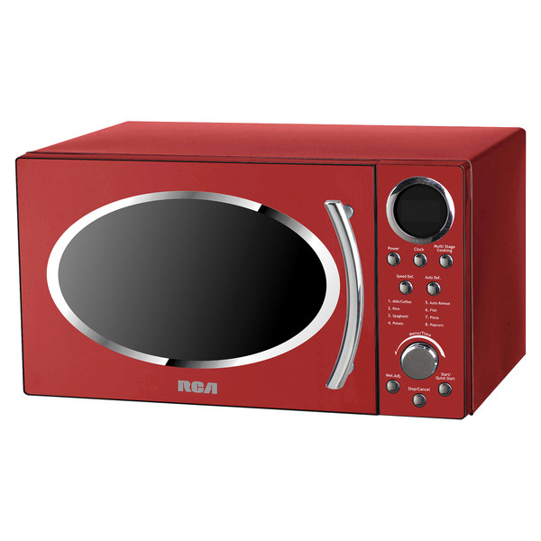 Petra 0.9Cuft Countertop Microwave (Red) CURRMW987RD