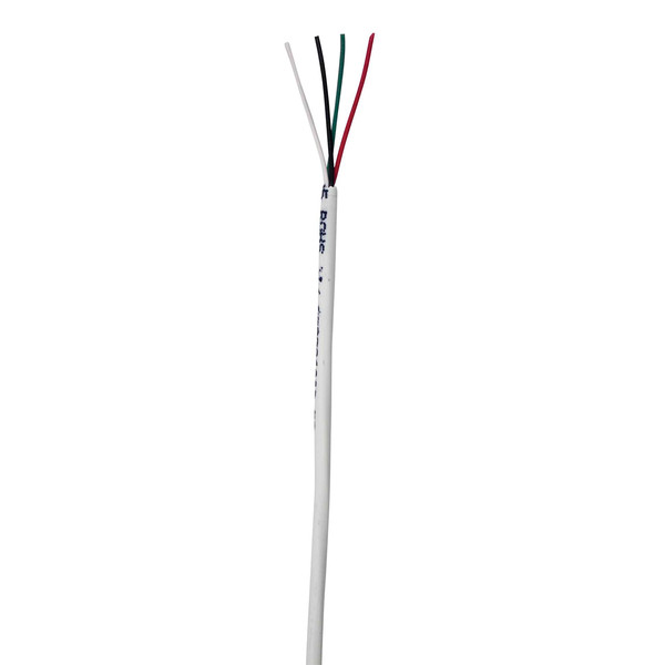Petra Fastpack 22-Gauge 4-Conductor Stranded Cable, 500 Ft. (White) ETH224SRWHR