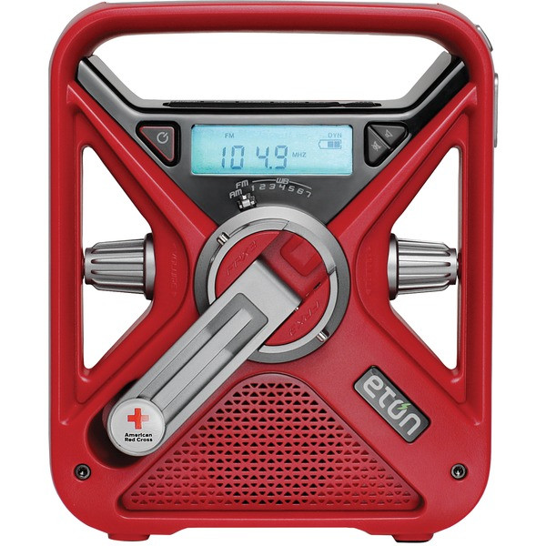 Petra American Red Cross(R) Frx3+ Portable Am/Fm Weather Alert Radio, Multi-Powered ETNFRX3PLS