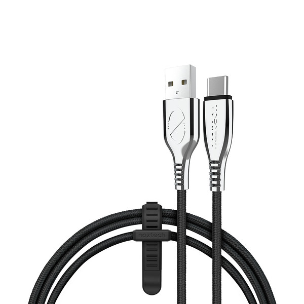 Petra 6-Feet Usb-Usbc Braided Cable Black HPL15499