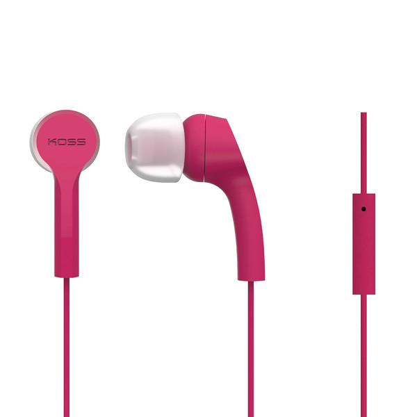 Petra Keb9I Earbuds With Microphone And In-Line Remote (Pink) KSS192584101